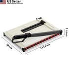 Ecraft 12  Guillotine Paper Cutter   paper Trimmer Accurate Cutting With   