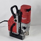 Milwaukee 4272-21 Electromagnetic Drill Press W  Case  Manual  Strap Works Great