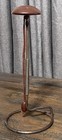 40   s 50   s Metal Wood Table Top Hat Stand Rack Antique Vtg