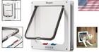 Large Cat Door 9 9  X 9 2  - 4-way Locking Pet Flap For Indoor   Outdoor Access
