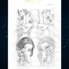 1 Of A Kind      Bratz Dolls Concept Art Mga Studio Sketch 2000s Prototype Drawing