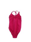Dance Pre-owned Leotard Large Child Dark Pink Crossing Back Straps Cotton