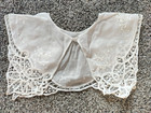 Vintage  White Lace Collar Bodice Front