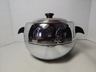 Vintage Chrome Penguin Ice Bucket By West Bend Hot cold Mcm Made In Usa Read 