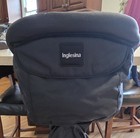 Inglesina Fast Table Chair Portable Hook-on Highchair Black With Travel Bag