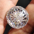 2 Ct Portuguese Cut Lab-grown Loose Cvd Diamond Natural D Color Vvs1 Certified