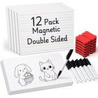 Magnetic Dry Erase Lap Boards - Lined And Blank - 9 12 Magnetic Lined Blanks