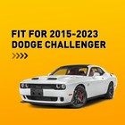 For 2015 2016-2023 Dodge Challenger Front Tow Hook License Plate Holder Bracket