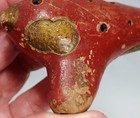 Vintage Clay Ocarina Flute Made In Austria