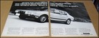 1982 Saab 900 Turbo 2-page Print Ad 1981 Car Automobile Advertisement Sedan Vtg