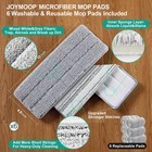 Joymoop Mop   Bucket Set W  Wringer  Flat Mops For Floor Cleaning  Wall Mop