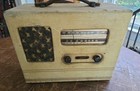 Vintage Majestic Model 421 Portable Battery Operated Am Tube Radio