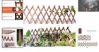 Traditional Wooden Lattice Trellis 75    - Expandable Support For Outdoor Plants