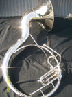Sousaphone 16 bell Horn Chrome Polish Made Of Pure Brass case Box  Free Shipping