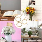 20 Pcs Floral Pick Card Holder Picture Holders Wire Clip For Tables  Diy Craft