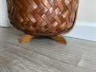 Vintage Japanese Bamboo Basket