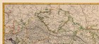 Historic Map - Danube Germany River Course - Blaeu 1681 - 23 X 51 67