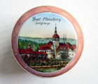 Antique Jewelry Porcelain Box