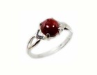 18thc Antique 2ct Garnet silver Ring  Noah   s Ark Ancient Christian Hebrew Talmud