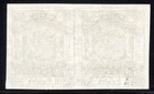 North Borneo 1887 Rare Double Impression Sc  40 Imperforated Pair Mint Xf No Gum