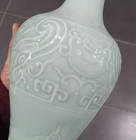 Nice Chinese Collectable Art Hand Monochrome Glaze Porcelain Zun Vase