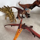 Lot Of 13 Schleich Dinosaurs 2014-2021  5 With Moveable Jaw 