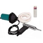 1080w Hot Air Plastic Welder Kit - Welding Heat Gun  Gas Pistol For Repairs