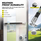 Adjustable Rv Screen Door Handle  21 7   -33     - Extra Wide Grip durable Grab Bar 
