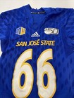 Game Worn Used Adidas San Jose State Spartans Sjsu Football Jersey 1 Xl  66