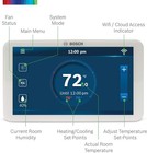 Bosch Connected Control Bcc110 Wi-fi Thermostat - Compatible With Alexa -