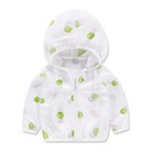 Toddler Kids Summer Sunscreen Jacket Breathable Mesh Hooded Thin Coat Sun Wear