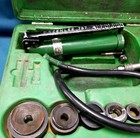 Vtg Greenlee 767 Knockout Punch Set Hydraulic Tool