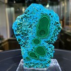 655g Natural Silicon Malachite Crystal Quartz Mineral Energy Decor stand