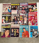 Elvis Presley Movie   Tv Magazines 1970s Large Lot Of 24 Vintage Complete