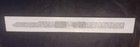 Vintage Smith   Wesson Identi-kit Police Sketch White Plastic Ruler 12  Rare Htf