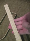 2 Flat D Shape Basket Weaving Natural Oak Wooden Handles 13 5 X 5 5 New