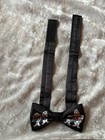 Black Master Mason Cavemen Bowtie Apron Blue Lodge Fraternity New 