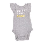 Carter s Baby Girls Infants 5 Pack Flutter Sleeves Bodysuits Set Rompers