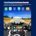 7    Motorcycle Gps Navigation Wireless Carplay Android Auto Hd Dvr Dual Bluetooth