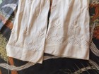 Kayser Silk Ladies Gloves Evening Opera Bridal Embroidered Buff Sz 6 5 New Rare