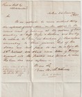 1840 Jan 24 Melrose To Thomas Scott Posted Unpaid H s 2 Postage Due Legal Threat