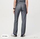 Figs Livingston Scrub Pants Womens Small Graphite Gray Technical Collection
