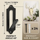 12 Packs Mount Skull Hanger  Deer Skull Hanger  European Style Deer Head Hangers