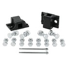  Bar Type 0 640    Mud Flap Hanger Mounting Bracket Complete Kit For One Pair 