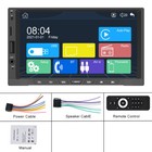 7  Double 2 Din Car Stereo Radio Mp5 Touch Screen Bluetooth Fm Usb Mirror Link