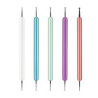 5 Pcs Pattern Tracing Stylus  Ball Embossing Stylus For Transfer Multicolor