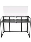 Odyssey Djboothm65 Media Dj Booth For 65-inch Screen Tv monitor