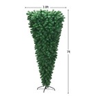 7ft Unlit Upside Down Artificial Christmas Tree With 1000 Branch Tips Holiday