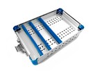 Aluminium Alloy Sterilization Tray Case Double Level Surgical Instrument