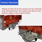 Knock Sensor Relocation Bracket Kit For 1997-2007 Gm Gen Iii Ls V8 Engines Ls1
